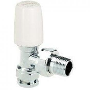 Pegler Belmont ½” Radiator Valve Angled Lockshield (CH‑15mm, 97CP) 680008