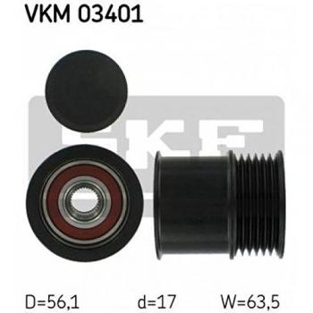 Generatorfreilauf SKFs VKN351,12770125,30550932 (VKM 03401)