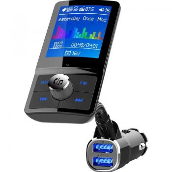Konrisa Bluetooth Car Adapter with Aux Output and USB Ports