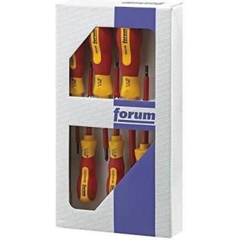 Forum Schraubendreher Set VDE 6-teilig mit Prüfer
