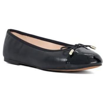 Ballerines Dune London en Cuir Noir à Semelle Souple