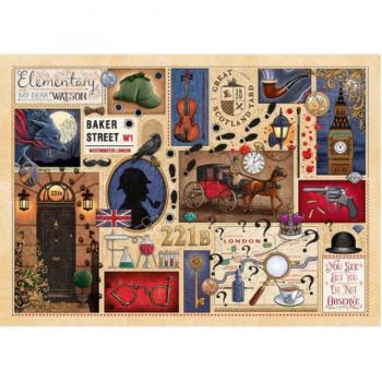 Club de lecture puzzle : Sherlock Holmes Gibsons
