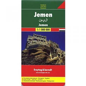 Freytag & Berndt Wegenkaart Jemen 1:1.000.000