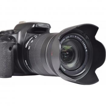 HONGDAK Objektivblende EW 73B für Canon 60D 70D 600D 17-85 18-135