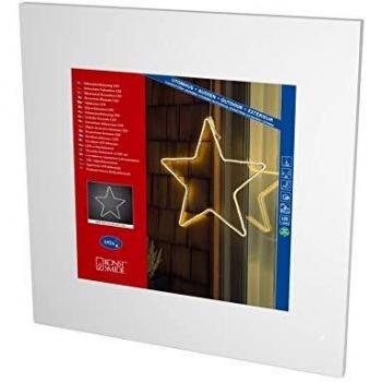 192 Diode Warm White Star Silhouette