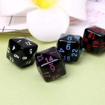 6 Pcs Game Dice for D&D and RPGs