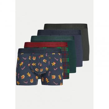 Jack&Jones 5er-Set Festtags-Boxershorts