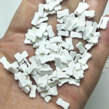 Argile polymère Halloween 50g avec tranches d'os pour Slime