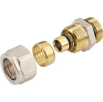 Knelpuntstuk 3/4” (20 mm) – Alu‑Fitting Bonfix