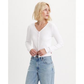 Levi's Monica Long Sleeve Tee White for Women
