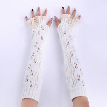 Women's Long Fingerless Gloves