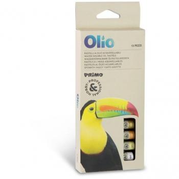 12‑Piece Primo Water‑Based Oil Pastels – Vibrant Adult Palette