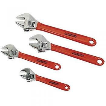 Llave Ajustable 15 Aislada con Mango Rojo