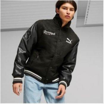 Puma Team Varsity Giacca Nera