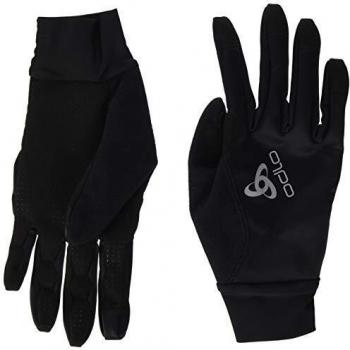 Odlo Unisex Black L ZEROWEIGHT WARM Handschuhe