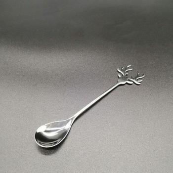 Christmas Antler Stainless Steel Tea Spork