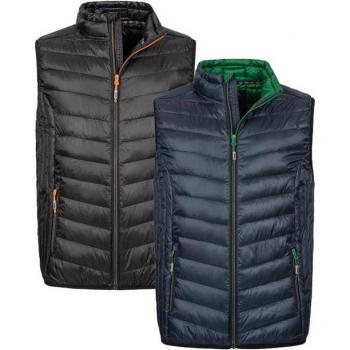 Herren Steppjacke LPO GILMOUR VEST VII, 100% Polyester, navy