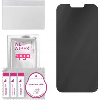 Apgo iPhone 14 Plus Privacy Matte – Nano‑Glas‑Schutzglas