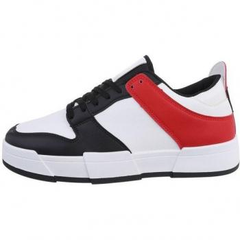 Coolwalk Herren Low-Top Freizeitschuhe Weiß