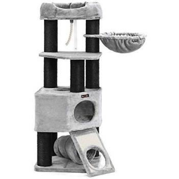 Feandrea Arbre à chat 141 cm gris clair