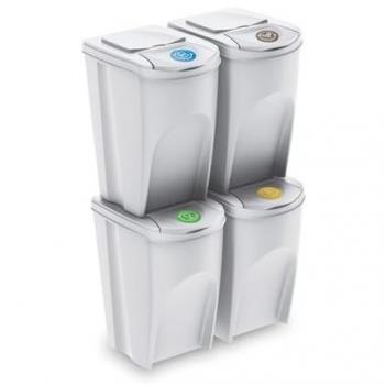 Pattumiera Ecologica Set 4x35L