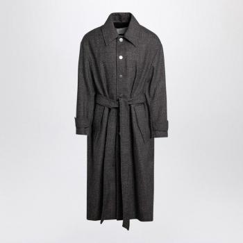 Men’s Brown Coat from AMI Paris – Size 46