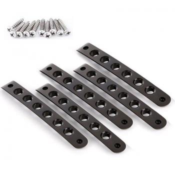 Red and Black Grab Handle Inserts for Jeep Wrangler JK JKU Unlimited Rubicon Sahara (2007-2018)