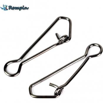 Rompin 50pcs High-Strength Fishing Swivels and Snaps