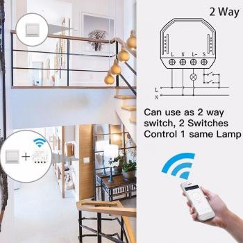Universal Smart LED Dimmer Switch – Remote App & Voice Assistant