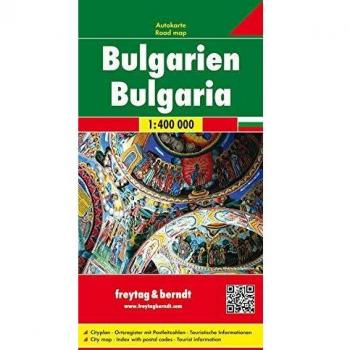 Bulgarien 1 : 400 000. Autokarte