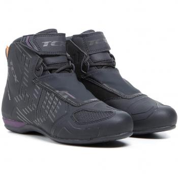 TCX RO4D WP Chaussures de moto pour dames Noir Pourpre taille : 36