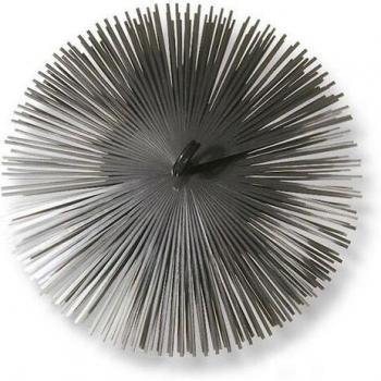 Brosse d'entretien de cheminée D.350 mm en acier