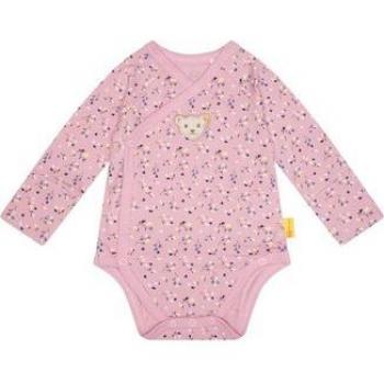 Body per ragazze Steiff a maniche lunghe Rosa Nectar