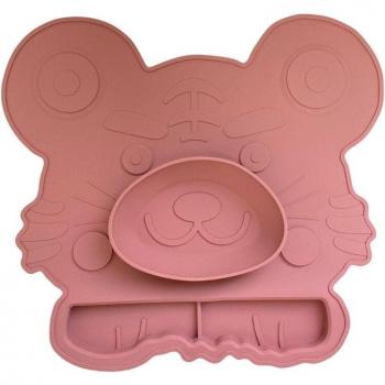 Assiette et set de table tigre en silicone