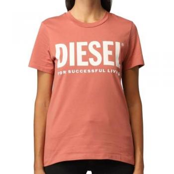 Diesel Sily‑Ecologo Polo – Rosa, Öko‑Fokus