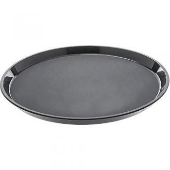 Round 405 mm Black Fiberglass Tray – Camtread Slip Prevention