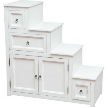 Estantería Tilo Efecto Blanco