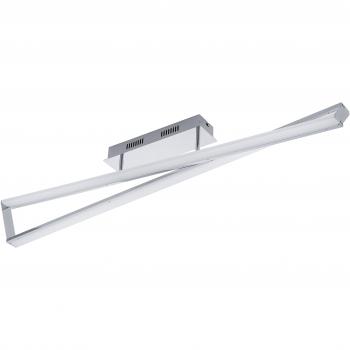 Plafón de Techo LED 29W en Acabado Cromo – Luz Cálida (Eglo Corrales)