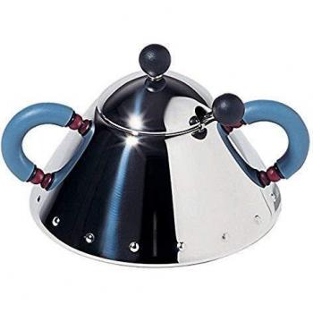 Alessi Sugar Bowl with Chrome Spoon