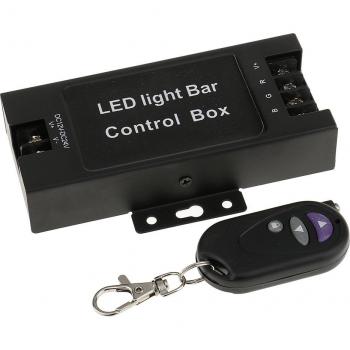12V-24V Battery Box for LED Light Bars with Remote and Flash Modes