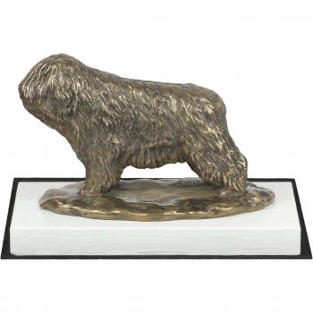 Statuette PON – Berger Polonais sur socle blanc