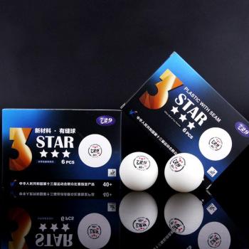 Tenis de Mesa Bola 40+ Plástico Aprobado