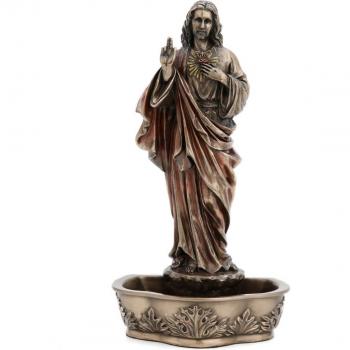 Figure Sacrée Jésus en Bronze Doré 23x8x12cm