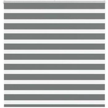 Store Zèbre pour Fenêtre Gris Foncé 135,9 cm