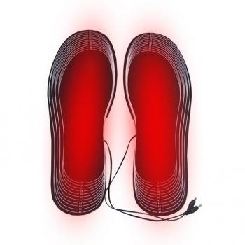 Soft Lint-Cut Heated Insoles for Outdoor Activities