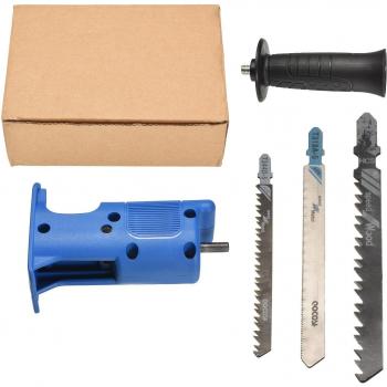 Electric Drill Saw Adapter with Blades