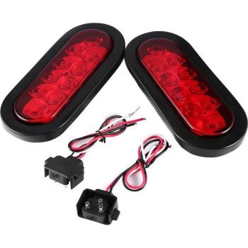 Juego de luces traseras impermeables para trailers