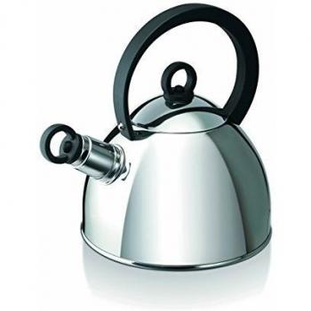 Beka 16303664 Bouilloire Oslo en Acier Inoxydable avec Anse Bakelite, Compatible Tous Feux et Induction, Capacité 1.5L