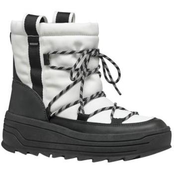 Geox Damen Schneestiefel Milleiny ABX Weiß/Schwarz
