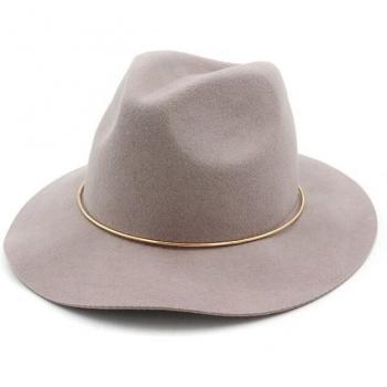 Women's Pink Trilby Hat